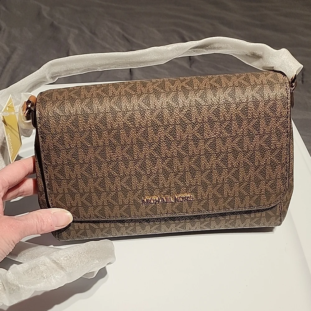 Michael Kors Brown Crossbody Bag NWT